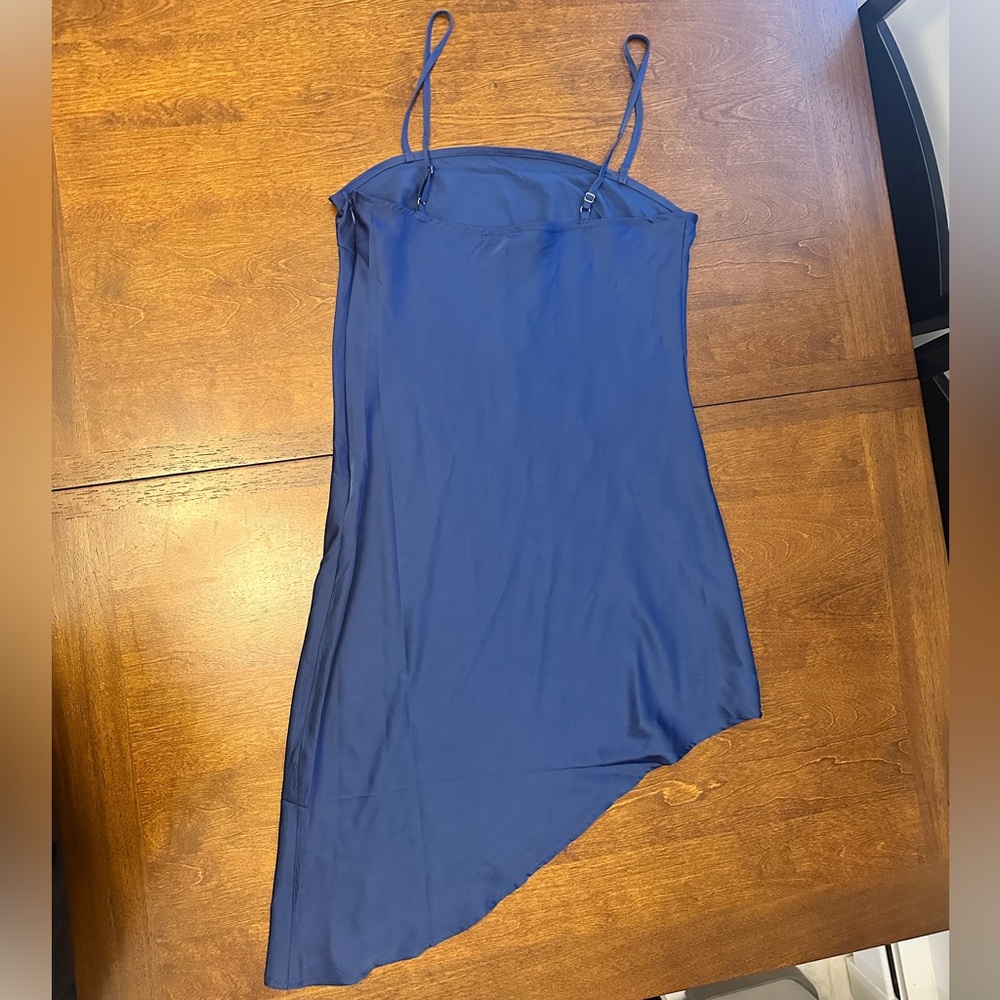 Forever 21 Blue Asymmetrical Dress - Picture 2 of 2